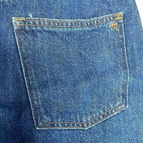 NEW Madewell Denim Cut-out A-line Skirt 28/US 6 - Picture 6 of 9